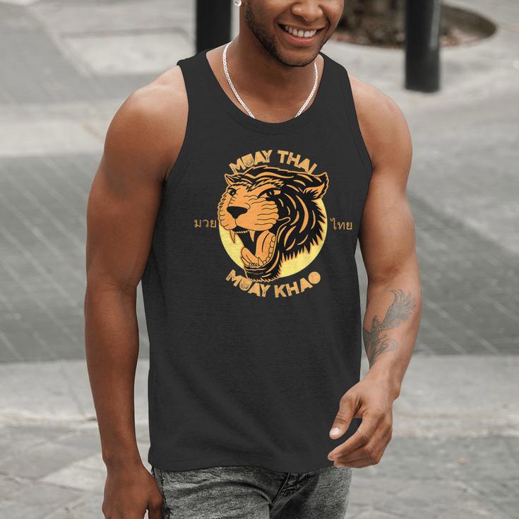 Muay Thai Muay Khao Kickboxing Men Tank Top Muay Thai Muay Khao Kickboxing Men Tank Top