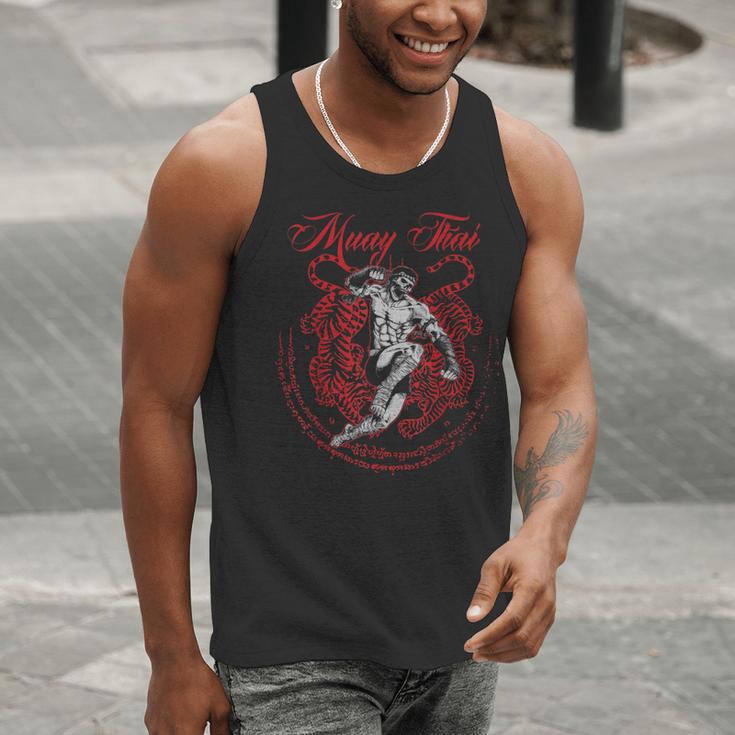 Muay Thai Kickboxing Martial Art Fighter Thai Boxing Men Tank Top Muay Thai Kickboxing Martial Art Fighter Thai Boxing Men Tank Top