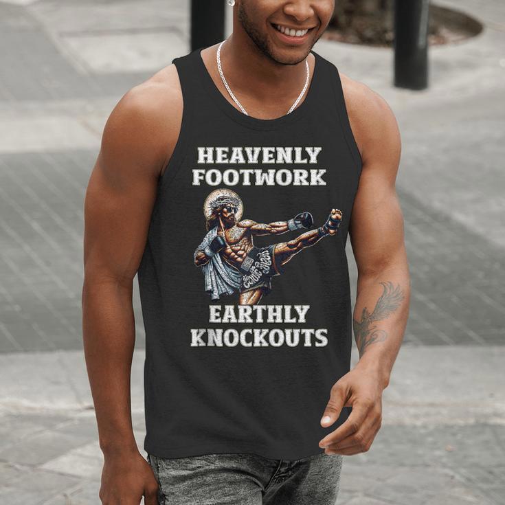 Muay Thai Lord Jesus Kickboxing Christian Men Tank Top Muay Thai Lord Jesus Kickboxing Christian Men Tank Top