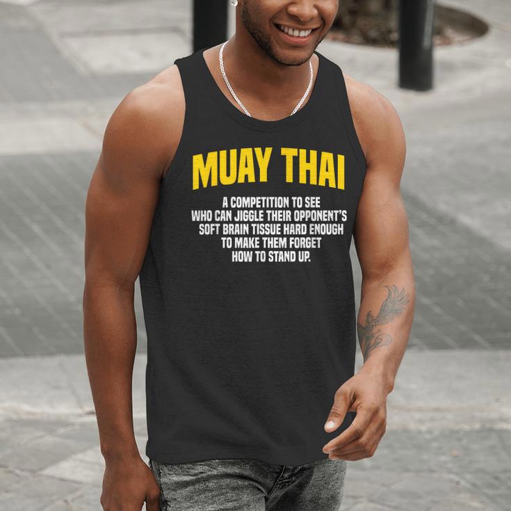 Muay Thai Martial Arts Combat Sports Men Tank Top