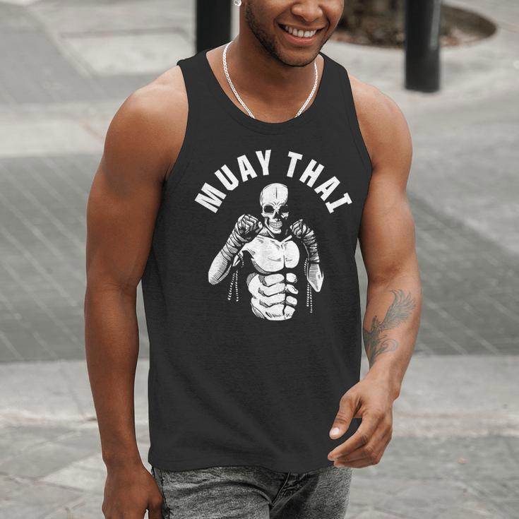 Muay Thai Skeleton Fighter MMA Club Coach Martial Arts Fight Men Tank Top Muay Thai Skeleton Fighter MMA Club Coach Martial Arts Fight Men Tank Top