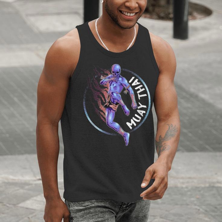 Muay Thai Skeleton Men Tank Top Muay Thai Skeleton Men Tank Top