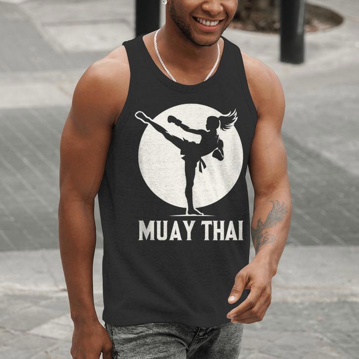 Muay Thai Woman Image Men Tank Top Muay Thai Woman Image Men Tank Top