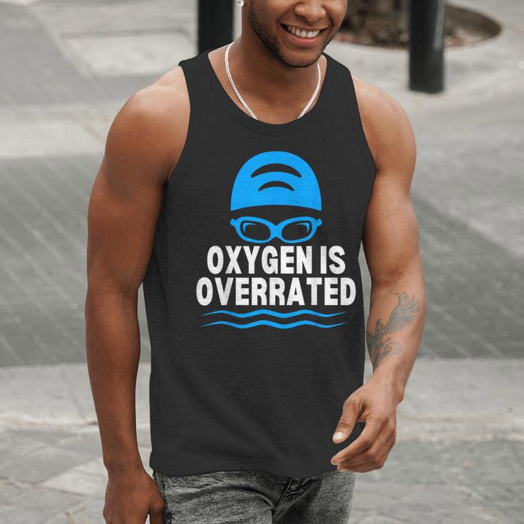 Oxygen Is Overrated Swimming Swim Men Tank Top Oxygen Is Overrated Swimming Swim Men Tank Top