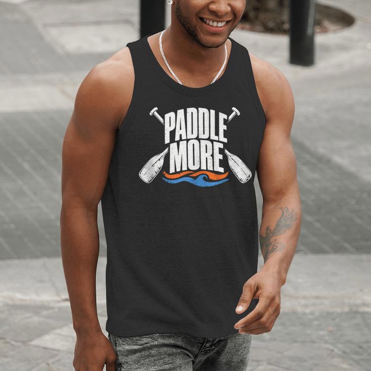 Paddle More Kayak Canoe Paddling Graphic Men Tank Top Paddle More Kayak Canoe Paddling Graphic Men Tank Top