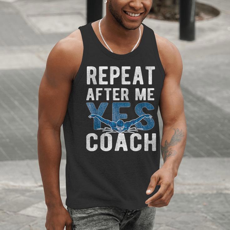 Repeat Yes Swim Coaching Swimming Coaches Men Tank Top Repeat Yes Swim Coaching Swimming Coaches Men Tank Top