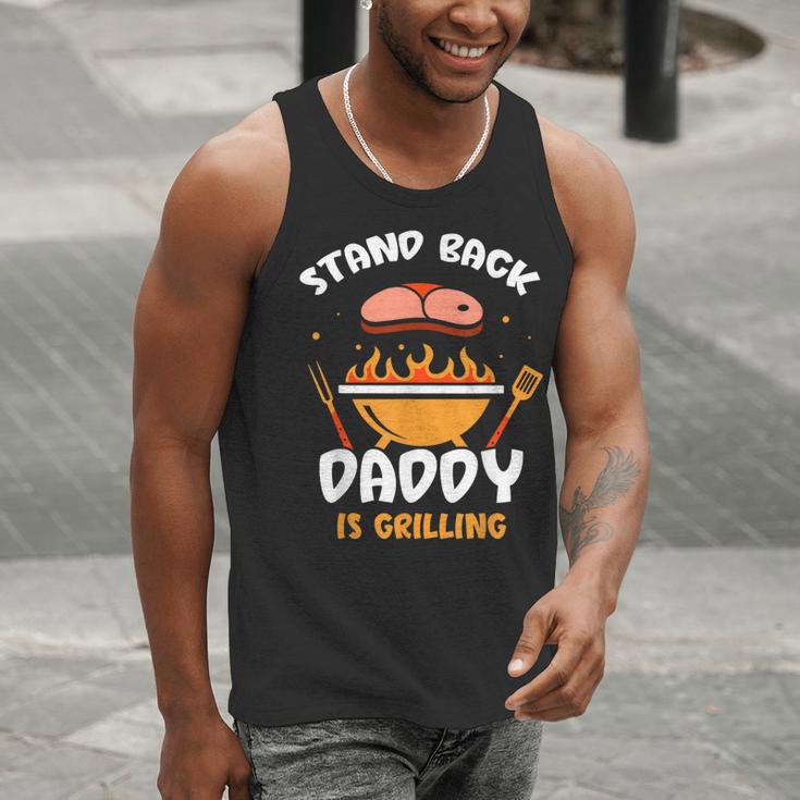 Stand Back Daddy Is Grilling Grill Meat Barbecue Bbq Dad Men Tank Top Stand Back Daddy Is Grilling Grill Meat Barbecue Bbq Dad Men Tank Top
