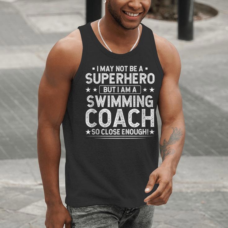 Superhero Swimming Coach Swimming Coach Humor Men Tank Top Superhero Swimming Coach Swimming Coach Humor Men Tank Top