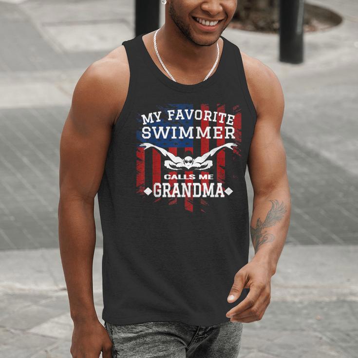 Swim Grandma Tshirt US American Flag Swimming Tee Men Tank Top Swim Grandma Tshirt US American Flag Swimming Tee Men Tank Top