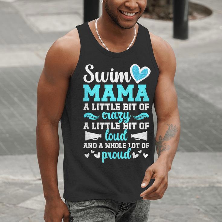 Swim Mama Proud Swimming Mom Of A Swimmer Mother Swim Mom Men Tank Top