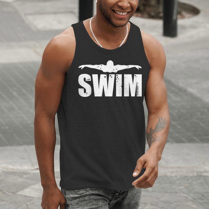 Swim Sports Swimming Water Athletic Swimmer Men Tank Top Swim Sports Swimming Water Athletic Swimmer Men Tank Top