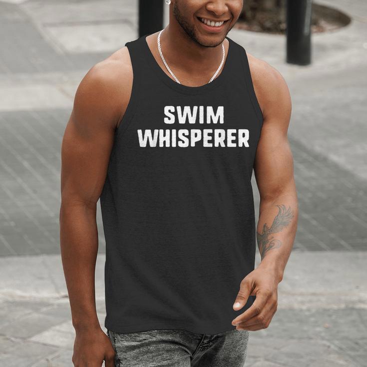 Swim Whisperer Swimming Coach Teacher Instructor Men Tank Top
