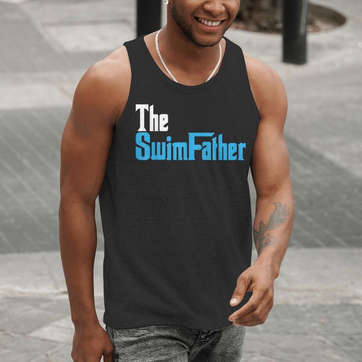 The SwimFather Saying Tee For Swimming Fatehrs Men Tank Top The SwimFather Saying Tee For Swimming Fatehrs Men Tank Top