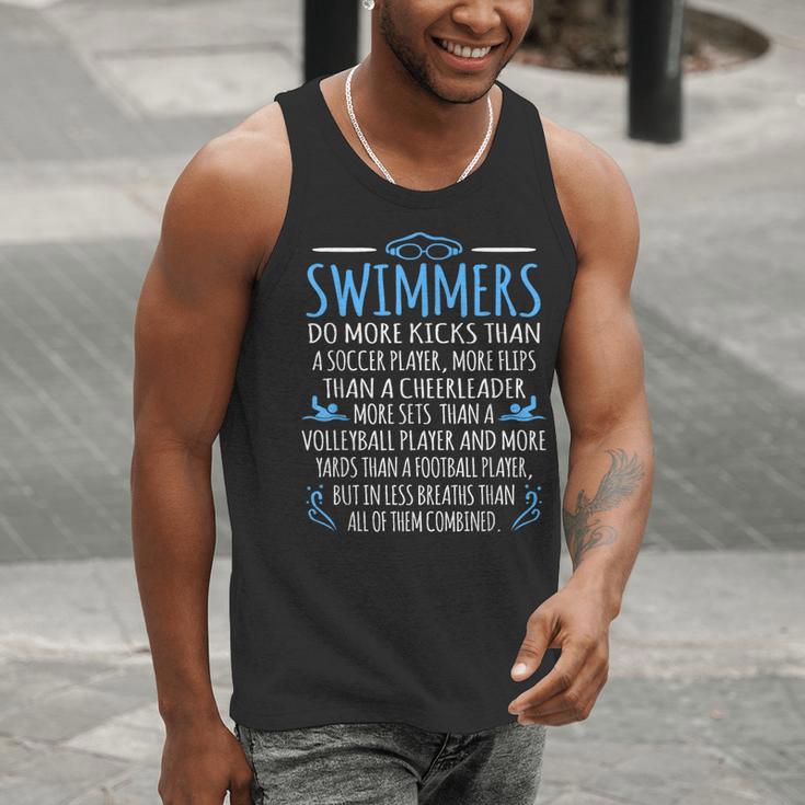 Swimmers Facts Swimming Swim Coach Men Women Graphic Small Men Tank Top Swimmers Facts Swimming Swim Coach Men Women Graphic Small Men Tank Top