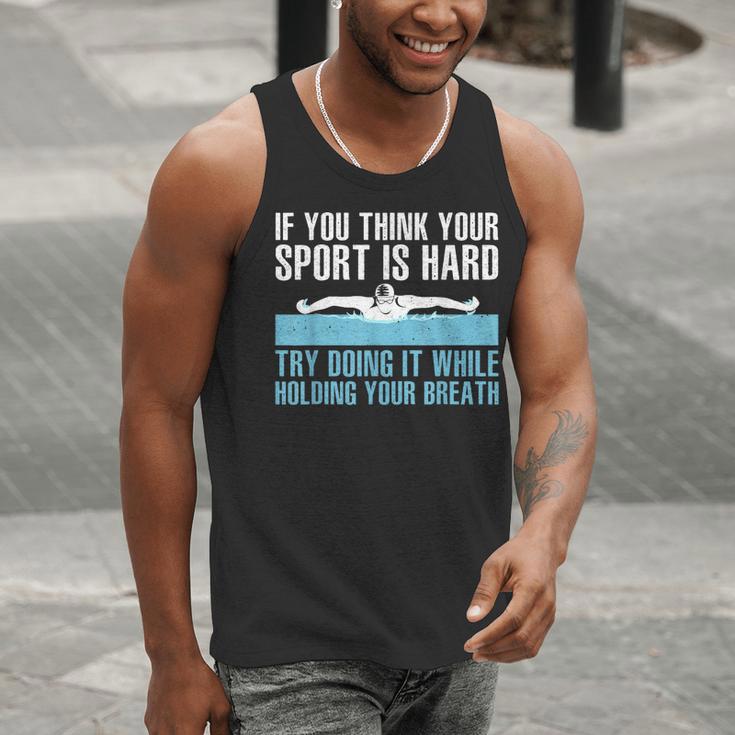 Swimming Art For Men Women Swimmer Swim Coach Training Men Tank Top Swimming Art For Men Women Swimmer Swim Coach Training Men Tank Top
