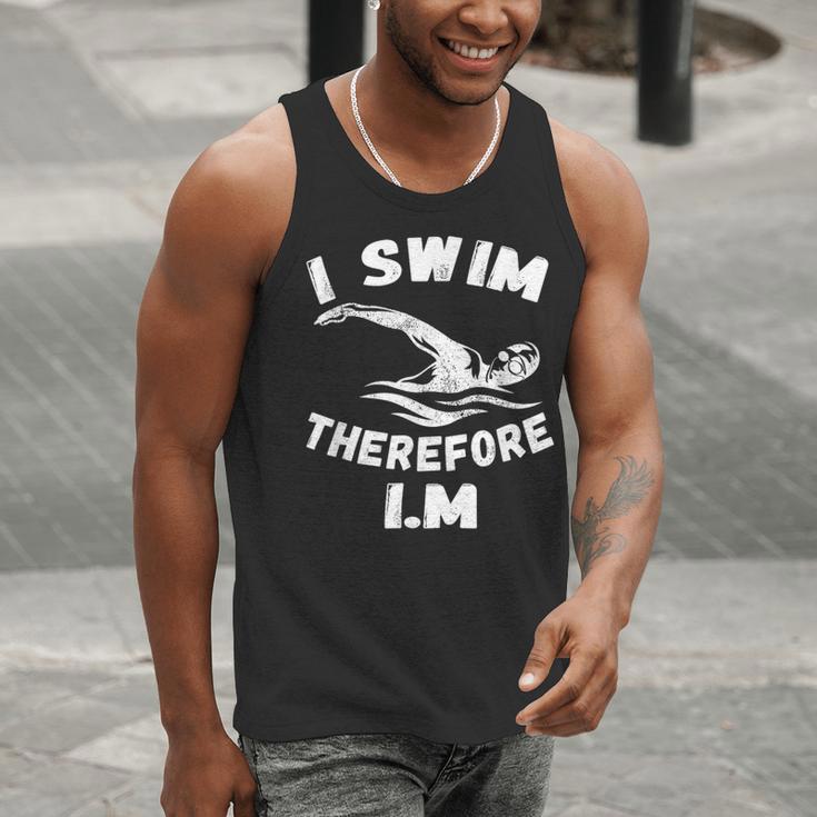 Swimming Competitive Freestyle Swim For Swimmer Men Tank Top Swimming Competitive Freestyle Swim For Swimmer Men Tank Top