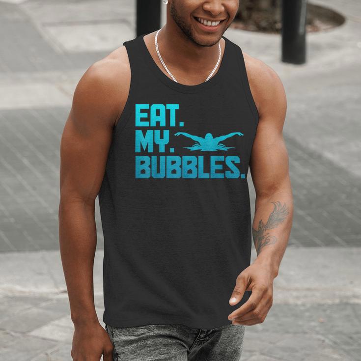 Swimming Eat My Bubbles Swimmer Swim Men Tank Top Swimming Eat My Bubbles Swimmer Swim Men Tank Top