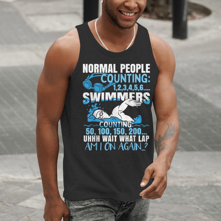 Swimming Humor Swim Men Tank Top