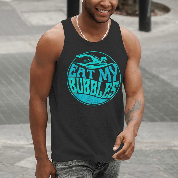 Swimming Quote For Swimmers Swim Team Eat My Bubbles Men Tank Top Swimming Quote For Swimmers Swim Team Eat My Bubbles Men Tank Top