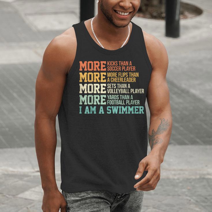 Swimming Saying Swim Swimmer Men Tank Top Swimming Saying Swim Swimmer Men Tank Top