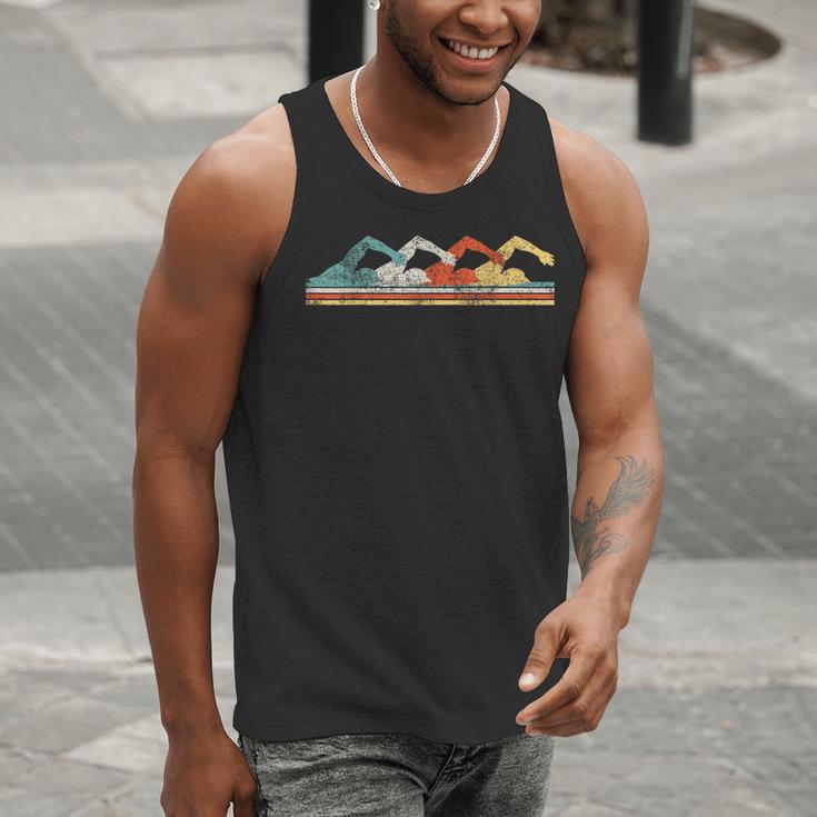Swimming Swimmer Men Tank Top