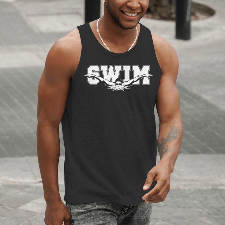 Swimming For Swimmers Competitive Athletes Men Tank Top