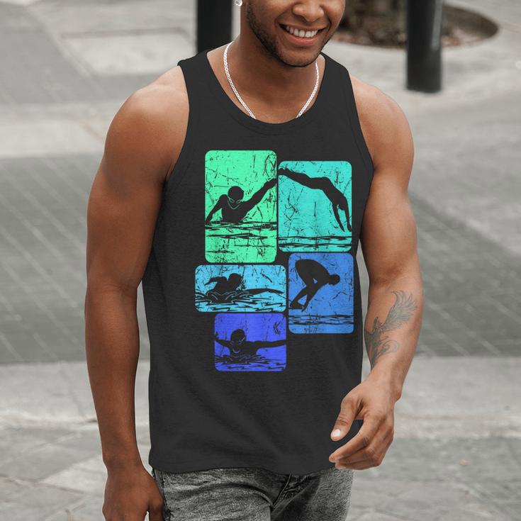Swimming Swimmers Men Tank Top Swimming Swimmers Men Tank Top