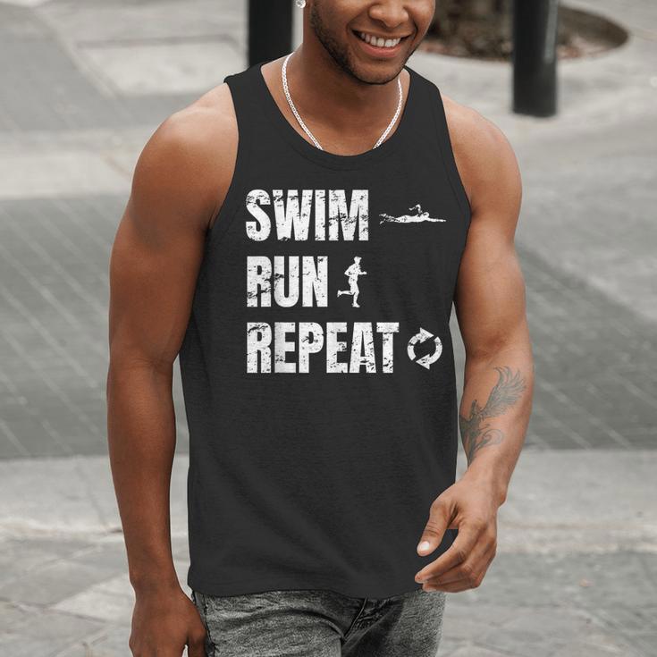 Swimrun Endurance Sports Swimming Running Swim Run Men Tank Top Swimrun Endurance Sports Swimming Running Swim Run Men Tank Top