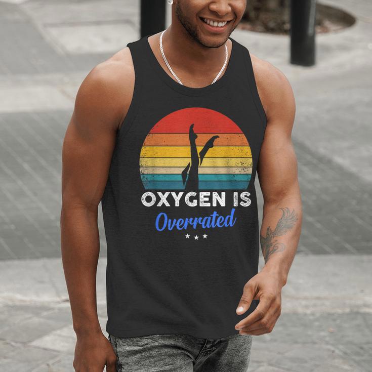Synchronized Swimming Oxygen Is Overrated Men Tank Top Synchronized Swimming Oxygen Is Overrated Men Tank Top