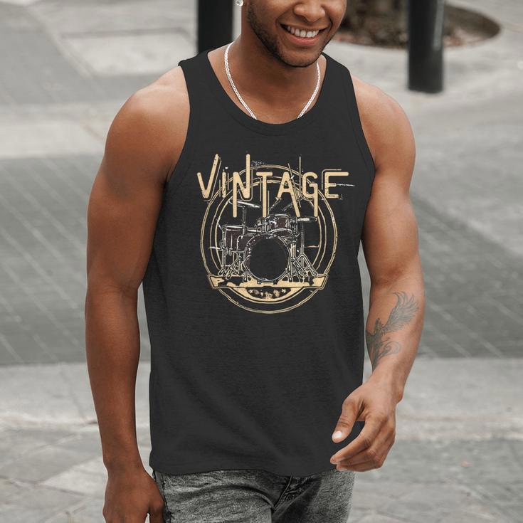 Vintage Drum Kit Men Tank Top Vintage Drum Kit Men Tank Top