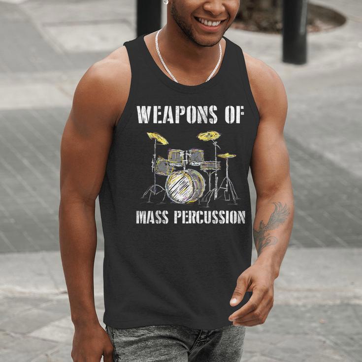 Weapons Of Mass Percussion Band Best Drummer Drum Kit Men Tank Top Weapons Of Mass Percussion Band Best Drummer Drum Kit Men Tank Top