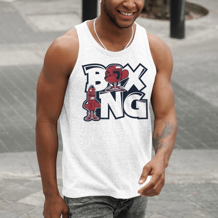 Boxing Professional Boxer Muay Thai Kickboxer Fan Boxing Men Tank Top