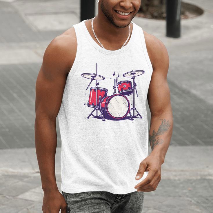Drum Kit Electronic Drums Sweatshirt Men Tank Top Drum Kit Electronic Drums Sweatshirt Men Tank Top
