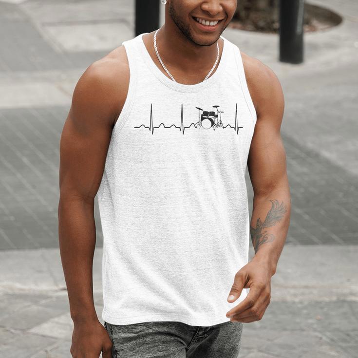 Drum Kit Set Drummer Men Tank Top