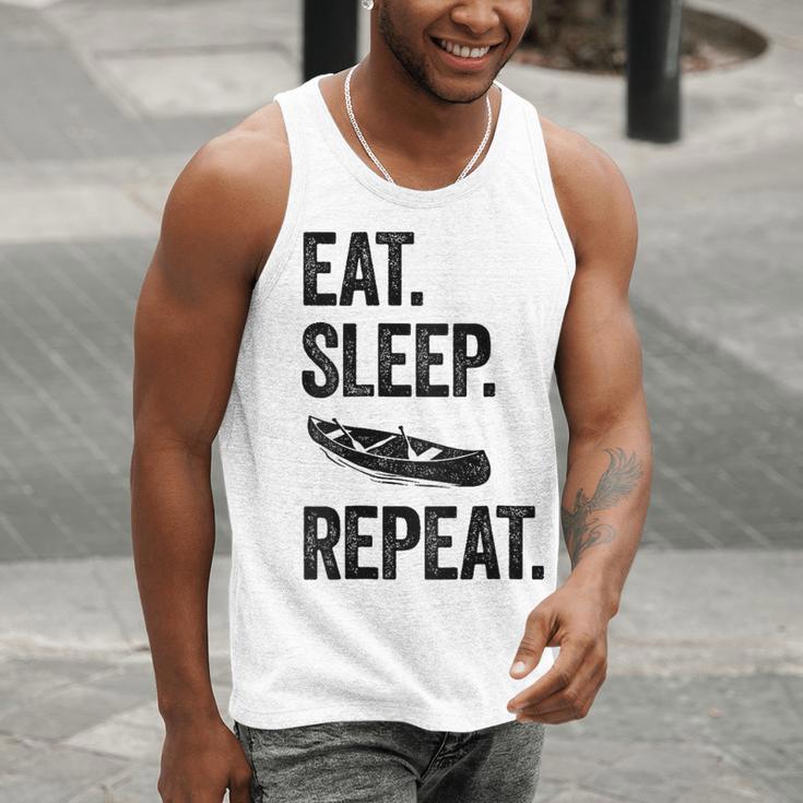 Eat Sleep Canoe Repeat Canoeing Outdoors Raglan Baseball Tee Men Tank Top Eat Sleep Canoe Repeat Canoeing Outdoors Raglan Baseball Tee Men Tank Top