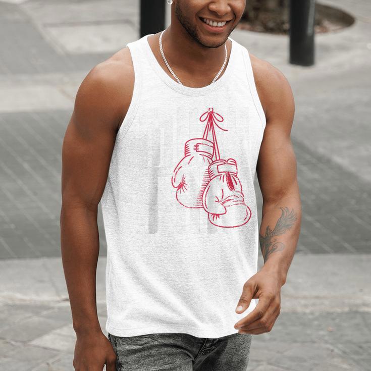 Fighter Gloves Muay Thai Raglan Baseball Tee Men Tank Top