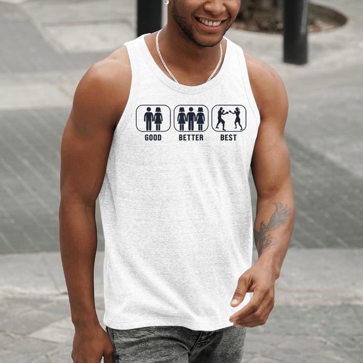 Good Better Best Boxer Kickboxer Fan Muay Thai Boxing Men Tank Top