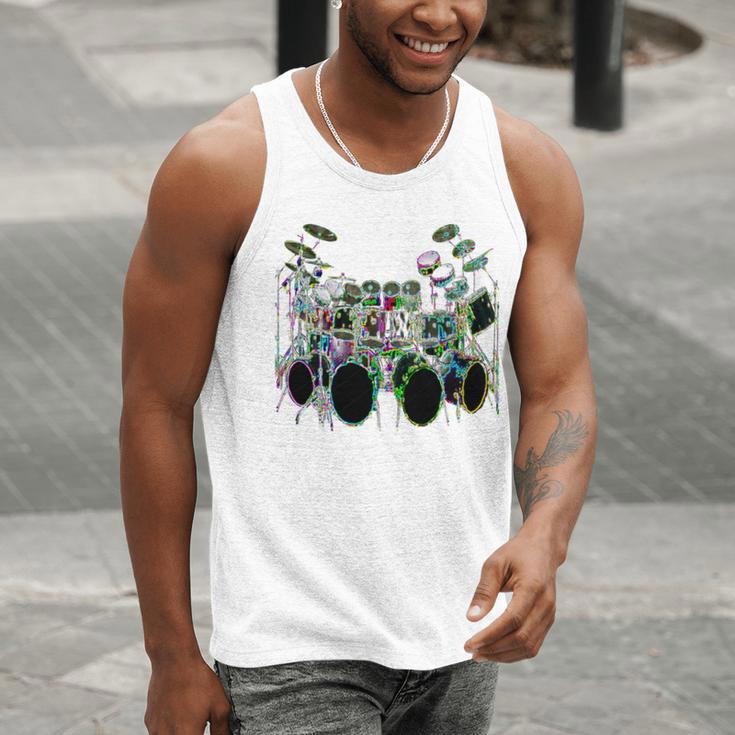 Large Drum Kit With Many Drums Men Tank Top Large Drum Kit With Many Drums Men Tank Top