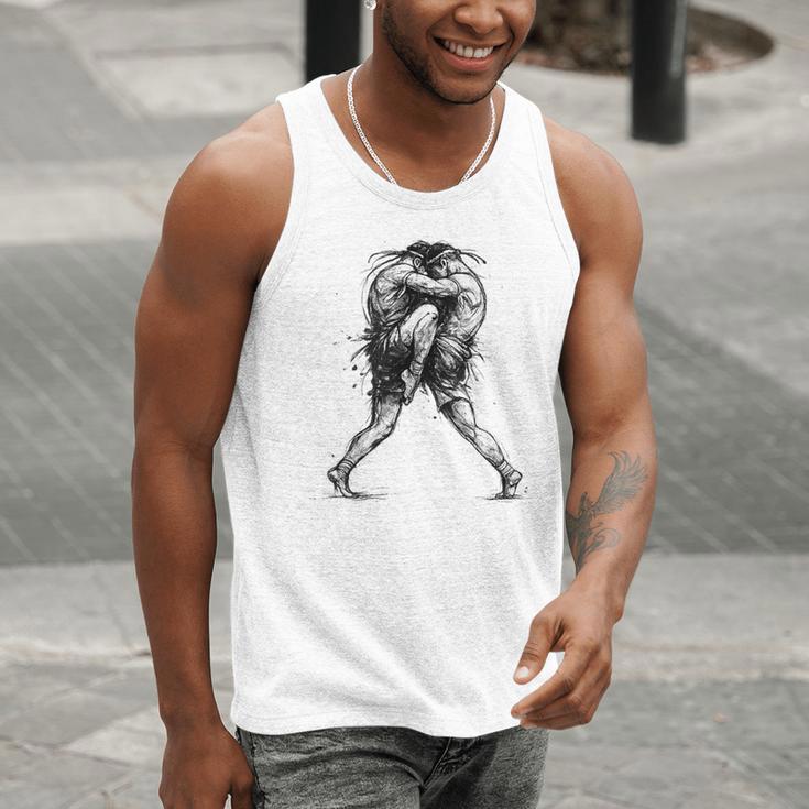Muay Thai Kickboxing Nak Muay Thai Boxing Fighter Men Tank Top Muay Thai Kickboxing Nak Muay Thai Boxing Fighter Men Tank Top