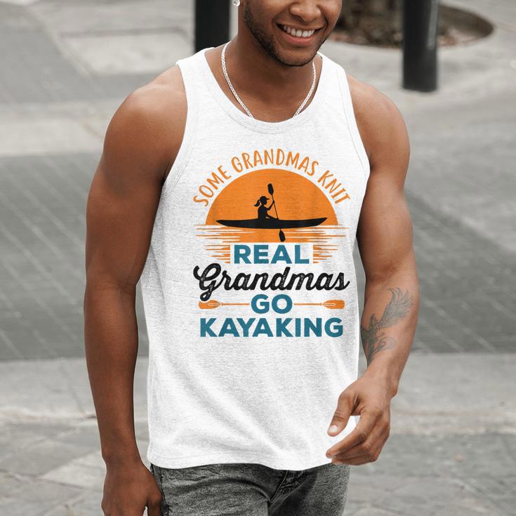 Real Grandmas Go Kayaking Yak Kayak Women Canoe Kayaker Men Tank Top Real Grandmas Go Kayaking Yak Kayak Women Canoe Kayaker Men Tank Top