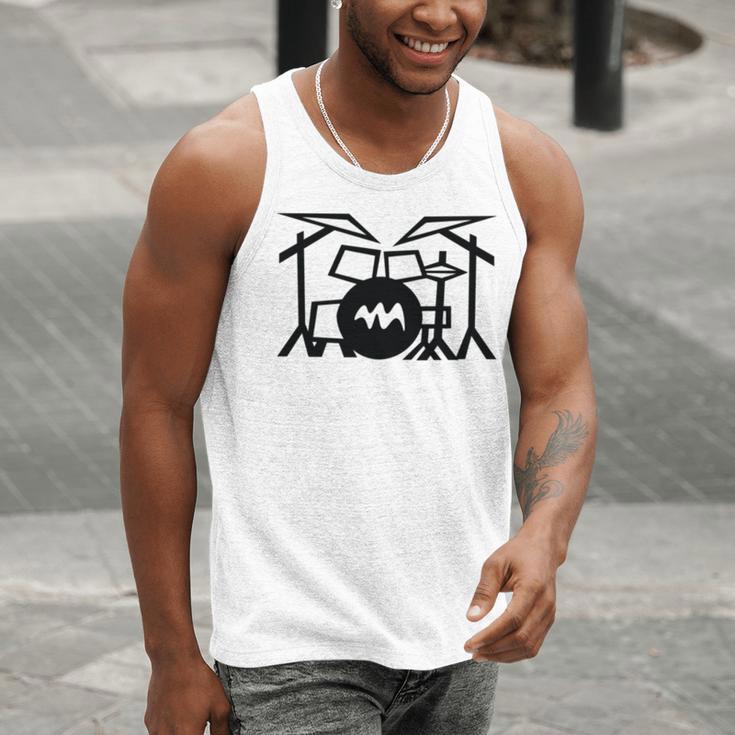 Retro Drum Kit Men Tank Top Retro Drum Kit Men Tank Top