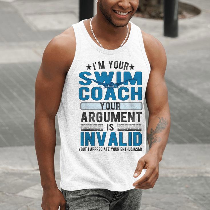 Swim Coach Swimming Coach Men Tank Top Swim Coach Swimming Coach Men Tank Top
