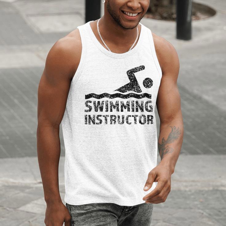 Swimming Instructor Lesson Swim Coach Men Tank Top Swimming Instructor Lesson Swim Coach Men Tank Top