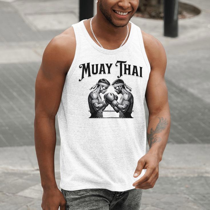 Thai Boxing Muay Thai Boxer Men Tank Top Thai Boxing Muay Thai Boxer Men Tank Top