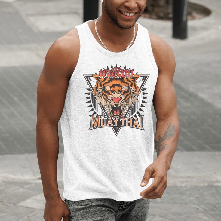 Tigar Muay Thai MMA Vintage Kickboxing Training Men Tank Top Tigar Muay Thai MMA Vintage Kickboxing Training Men Tank Top