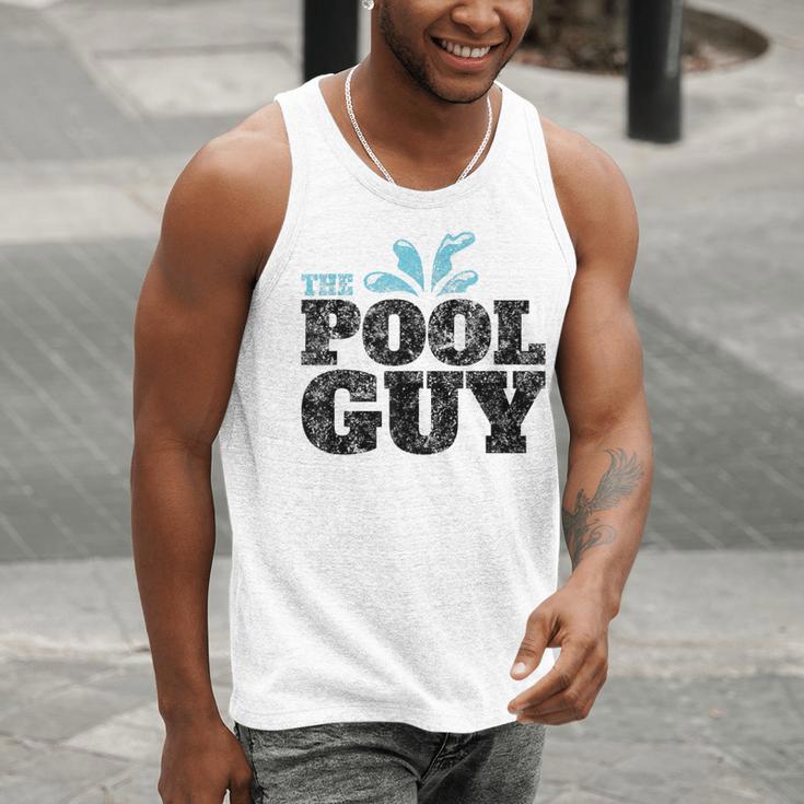 Vintage The Pool Guy Swimming For Him T-Shirt Men Tank Top