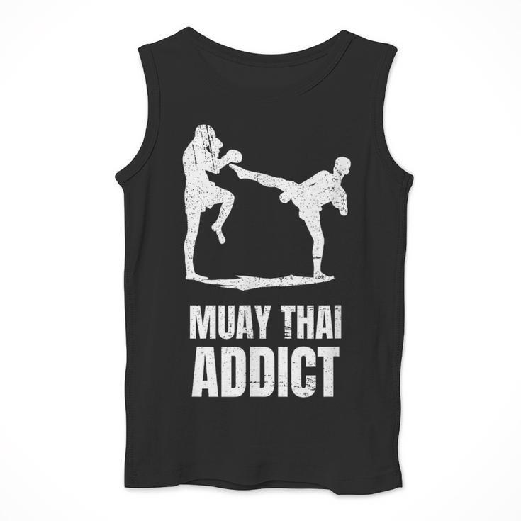 Addicted To Muay Thai Graphic Shirt Men Tank Top Addicted To Muay Thai Graphic Shirt Men Tank Top