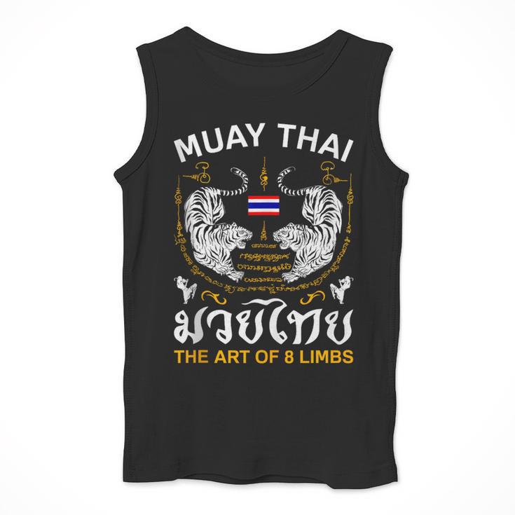 The Art Of 8 Limbs Sak Yant Tiger Muay Thai Men Tank Top The Art Of 8 Limbs Sak Yant Tiger Muay Thai Men Tank Top