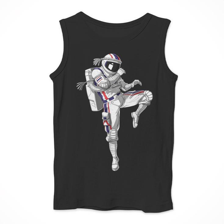 Astronaut Muay Thai Boxing Karate Kickboxing Martial Arts Men Tank Top