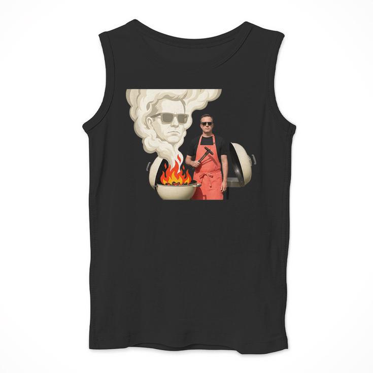 BBQ Dad Grilling Humor Men Backyard Men Tank Top
